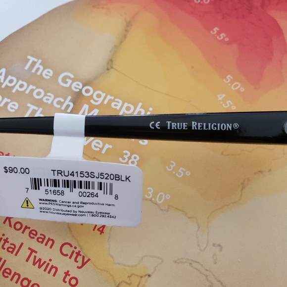 True Religion black sunglasses no soft/hard case - Picture 7 of 7